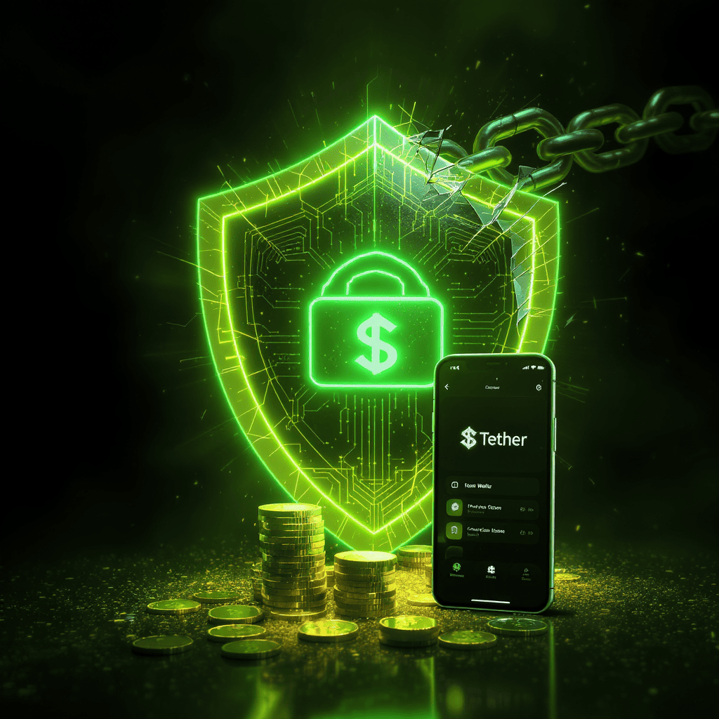 Portada del post: Cómo cobrar en USDT y Dólares sin bloqueos bancarios en Colombia (Adiós Nequi)